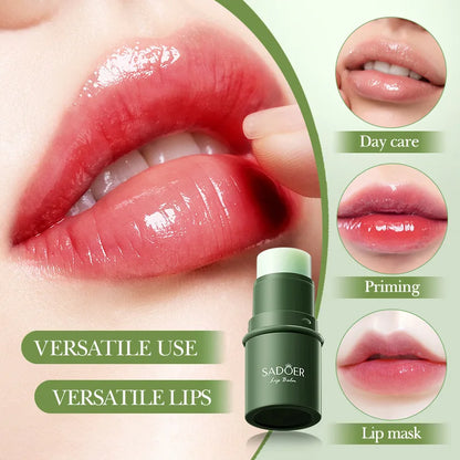 SADOER Avocado Moisturizing lipstick Plump Lips Nourishing Hydrating Lip Balm Lips Plumper Beauty Lips Skin Care Products