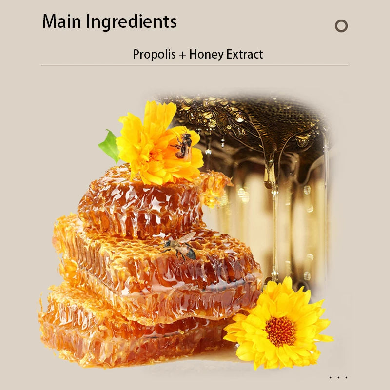 Bee propolis soap, handmade soap, oil removal, moisturizing, moisturizing, suitable for washing face, showering