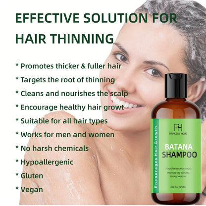 250ML Private Label High Quality Batana oil conditioner Anti Hair Loss Shampoo Growth Profissional Care Thinning Hair Shampoo