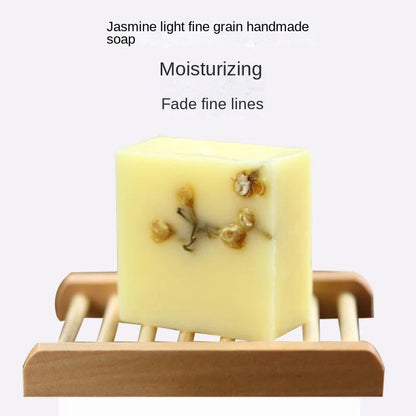 Lavender Anti-Acne Handmade Soap Face Shower Cleansing Essential Oil Control Student Anti-Mite