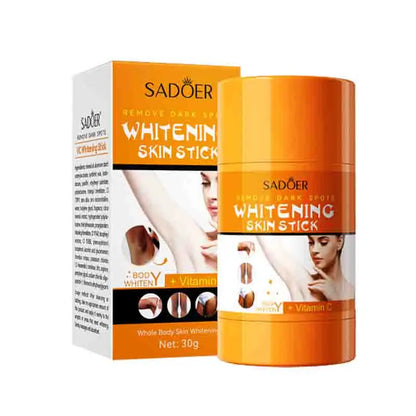 SADOER Niacinamide Vitamin C Body Skin Care Cream Stick Underarm Elbow Knee Private Part Remove Skin Black Solid Creams Stick