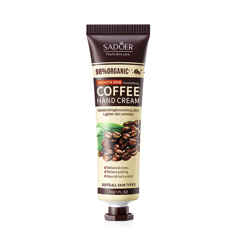 1/2/3/5pcs SADOER Coffee Hand Cream Sets Moisturizing Nourishing Brightening Hydrating Hands Skin Care Products