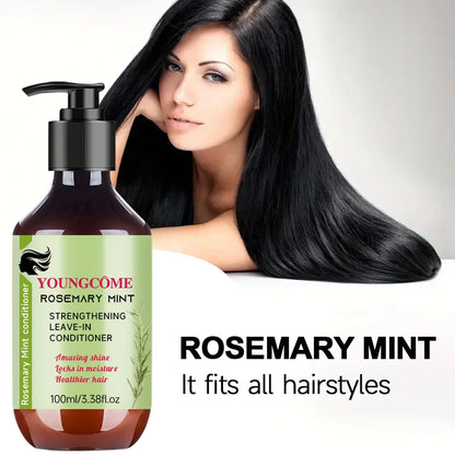 Rosemary Mint Conditioner moisturizes and nourishes the hair shaft leaving hair soft and shiny Daily Hair Care for Men and Women