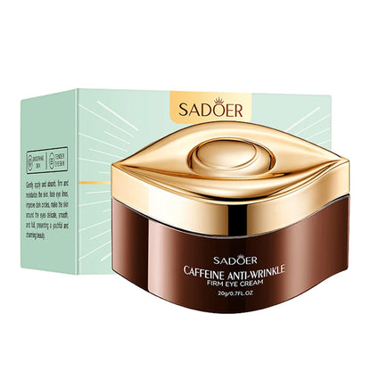 SADOER Caffeine Eye Cream Anti Dark Circles Eyes Bags Remover Firming Moisturizing Eye Creams Beauty Eyes Skin Care Products